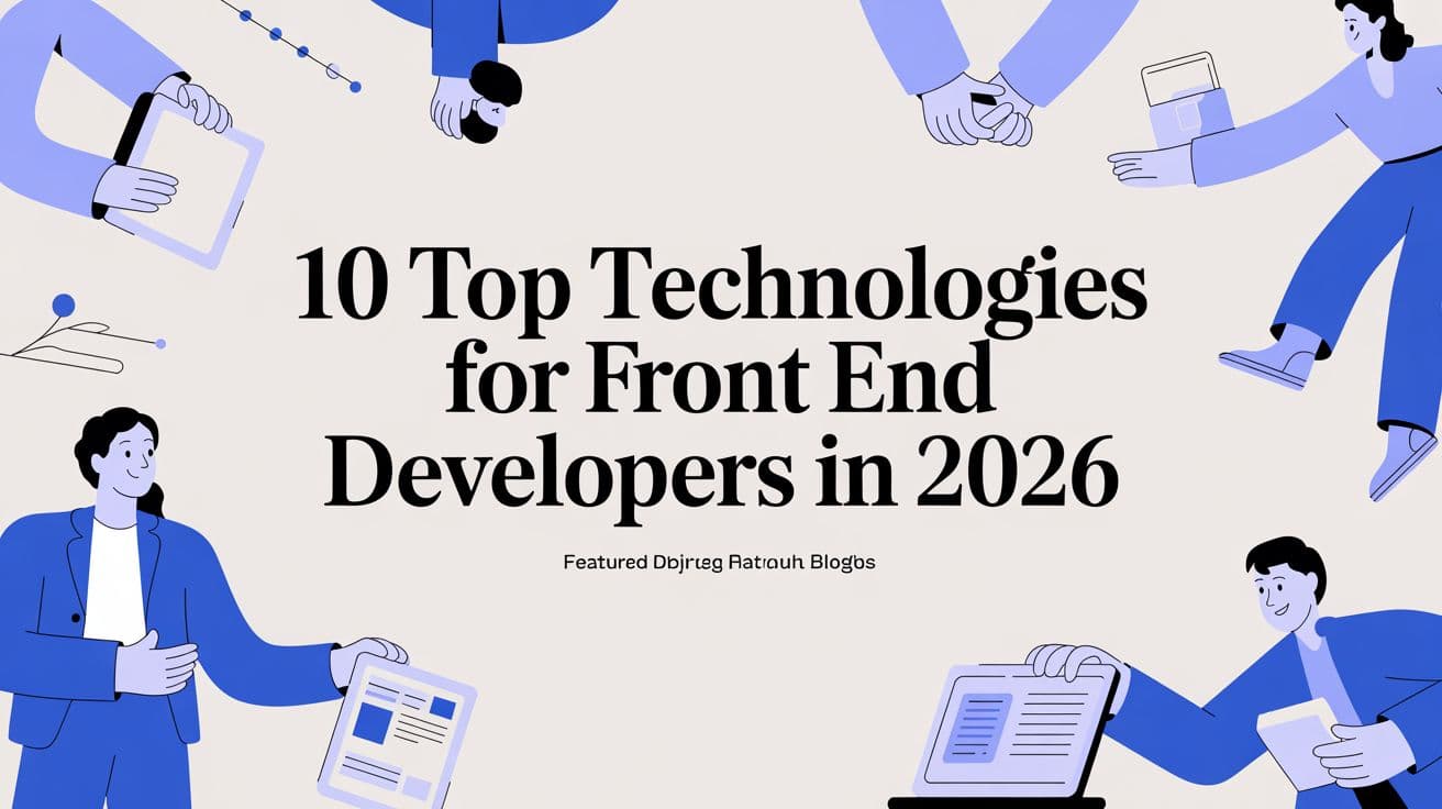 Top 10 Technologies for Front End Developers in 2026
