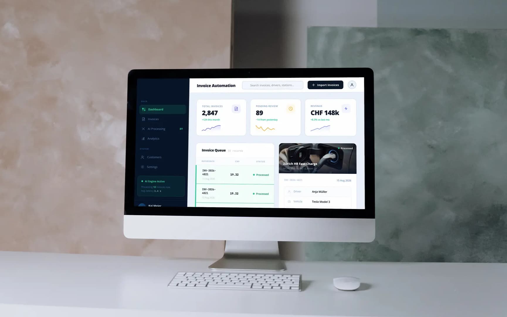 Impact of AI invoice automation on operations