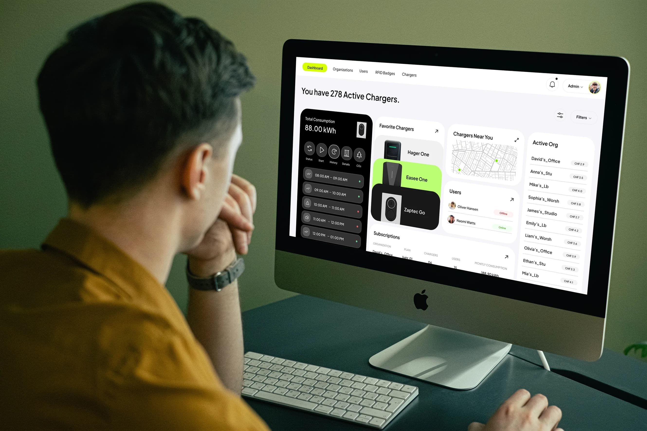 Solution for EV charging infrastructure platform
