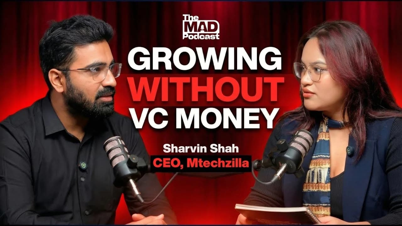 Our Founder Sharvin Shah on MobileAppDaily Podcast
