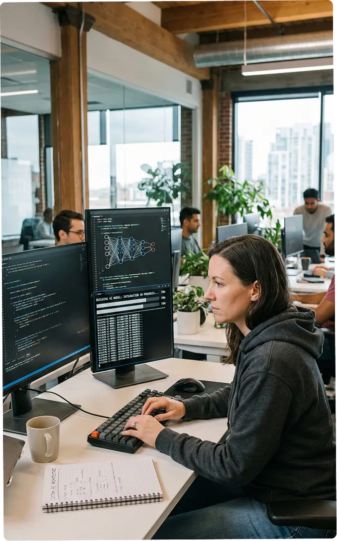 Custom AI solutions to automate, scale, and grow your business