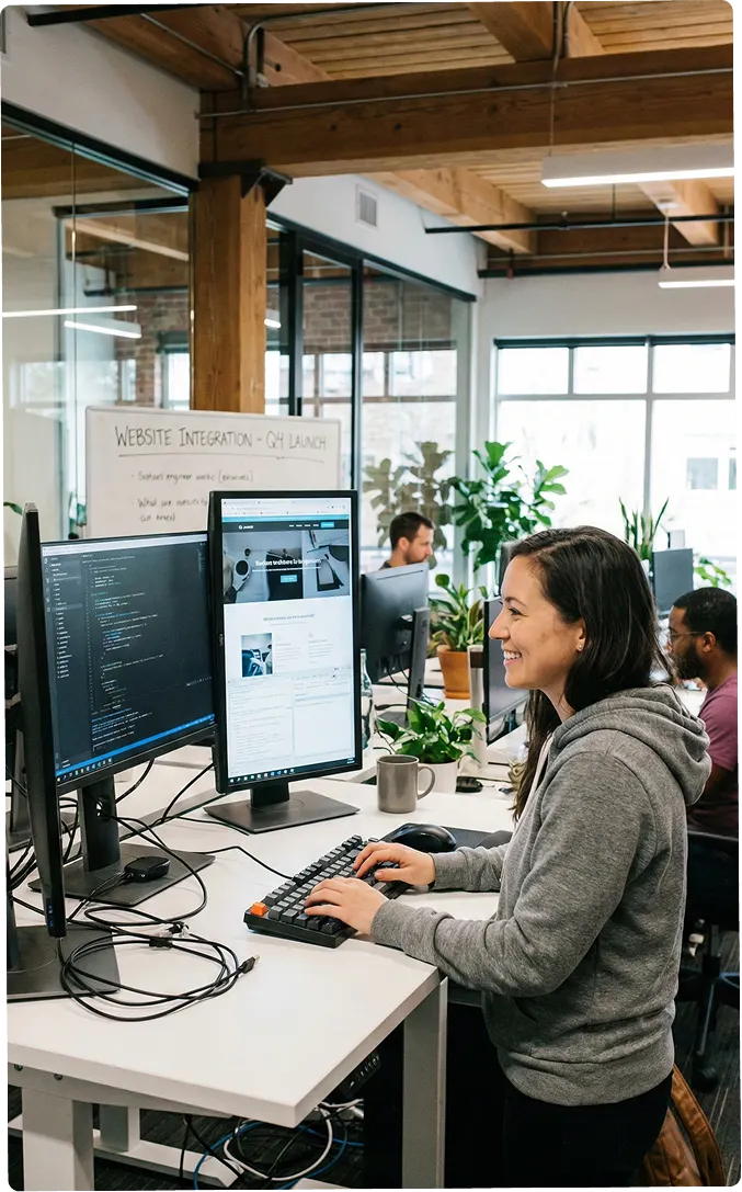 We build websites that are fast and optimised for online visibility